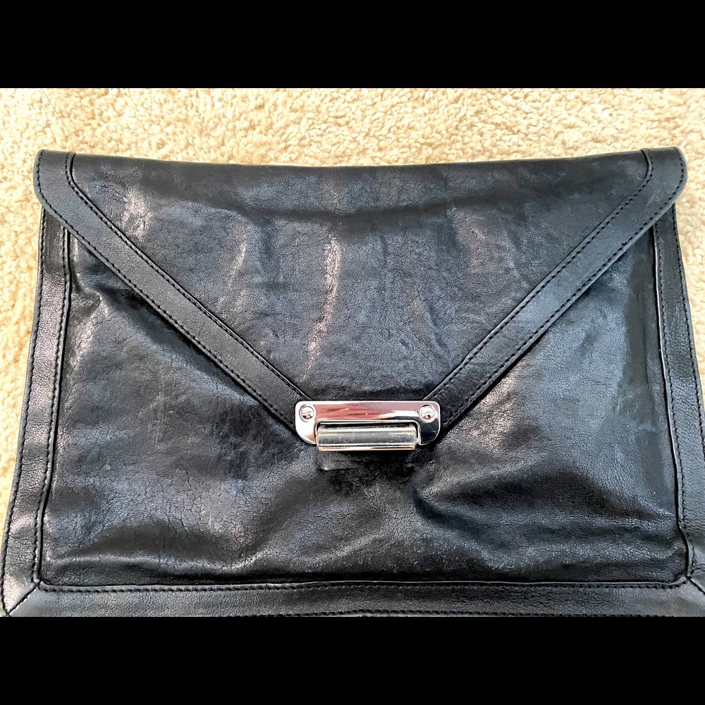 Kooba black envelope bag